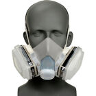 3m 7 In 1 Disposable Half Face Respirator Facepiece Gas Mask Painting Spraying