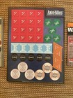 Axis   Allies Naval Miniatures Checklist  Punch Boards  tiles -  new 