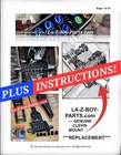 29-sold La-z-boy Plastic Lazyboy Power Recliner Toggle Rod Clevis Mount Cap Part