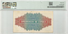 Cyprus 1 Shilling 1942 In Au55 Graded By Pmg Very Rare In Such Condition