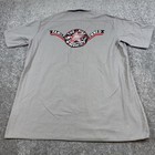 Dickies Work Shirt Button Seattle Pike Place Brewing Pub Craft Beer 90s Mens L