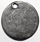 Love Token Tjm Silver Seated Liberty Dime Cull Holed Free Shipping