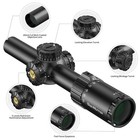 Westhunter Hd Gen2 1-10x24 Ir Sfp Lpvo Scope Wide Field Of View Etched Glass