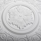 Art3d Pvc 3d Ceiling Tiles  Wall Panels  12-pack  24 x24   Snow Flower Design