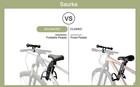 New Kid Bike Seat Front Mounted Handlebar For Adult Mtb Cycling Fold   