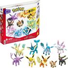 Mega Pokemon Eevee Evolution Building Set 470pc Articulated Pokemon Figures