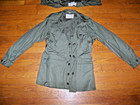 Vintage Original Korean War M-1950 M1950 Field Jacket 32r With M1943 Hood