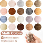 40pcs 20 Colors Wool Roving 3g pc Needle Felting Diy Craft Spinning Fiber Bulk