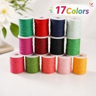 1pcs 3mm 100 Yards Nylon Cord Satin String For Braided Bracelets Jewelry