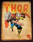 Thor Retro Tin Sign Super Hero Comic Book Cover Home Wall Decor Metal Man Cave