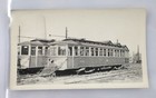 X Lot Of 4 Vintage Electric Railroad Railway Trolley Street Car Photos