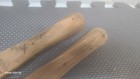 Pair Lufkin No 22 Board Scale Measure Stick Lumber Antique 36  Logging Tool