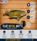 20  Smallmouth Bass Fish Mount Replica - Smallmouth Replica For Cabin Or Lodge
