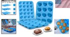 Luxurious And Easy-clean Silicone Baking Molds - Perfect For Every Occasion