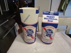 Vntg Conocup Pbr Pabst Blue Ribbon Stadium Drink Carton  71 Nos Set Of 4w Clips