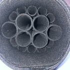 Vincitore Black Dura Nylon 6 Butt 10 Shaft 6x10 Cue Case With Blue Stitching 