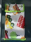 2 New Mellanni Fitted Toddler Crib Pillow Cases  Buses cars Boys Girls Set New 