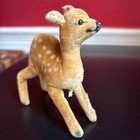 Steiff Fawn Deer  Velveteen  5   Made In Germany  Tlc Major Damage Craft Project