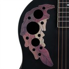 41 Inch Full-size Cutaway Acoustic-electric Guitar Grape Rosewood With Bag