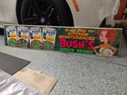 C 1960s Original Vintage Bush s Green Beans Sign Nfl Mom Quarterback Kitchen 