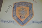 Vtg City Of New York Taxi And Limousine Commission Car Door Decal 1990s Nyc