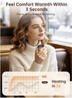 2-pack Rechargeable Hand Warmers Magentic Electric Pocket Heater 3 Heat Settings