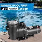 110v-220v 2 0hp Swimming Pool Pump Motor Strainer Filter Basket In above Ground