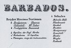 1860 Map Of Barbados