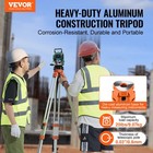 Vevor Laser Level Tripod Stand 5 8 -11 Thread 16 53-65 55 In Height Adjustment