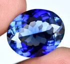 Natural Blue Ceylon Sapphire 17 65 Ct Oval Certified Flawless Loose Gemstone