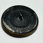 Large Tinted Metal Picture Button 1 5 In Winged Creature Dragon Antique Vintage
