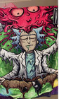 Rick And Morty Blanket Throw Super Soft Fleece Travel Blanket 40 x50 