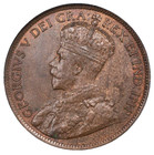 1915 Canada Large Cent Km-21 Ngc Ms-63 Bn Looks Red Brown