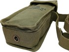 U s Army Wwii M3 Grease Gun Or Thompson Magazine Canvas Carry Bag Od Green