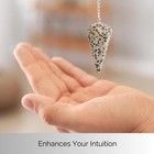 Dalmatian Jasper Pendulum Crystal Stone  Faceted Pendulum Divination Tools