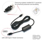 Usb-c Rj11 Power Cord For Beltronics Valentine One V1 Gen 2  Gen1 Radar Detector