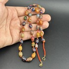 African Trade Beads Vintage Venetian Style Glass Beads Millefiori Mix String