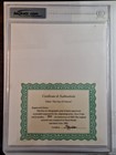 Mickey Mantle Signed Le 1500 8x10 Gem Mt 10 Auto Lithograph Beckett Slab  5141