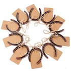  30pcs Good Lucky Horseshoe Wedding Favors For Guests  Vintage Craft Metal 