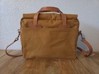 Filson Rugged Twill Original Briefcase   Nwt   Chessie Tan   Made In Usa   Rare