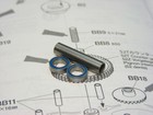 Tamiya Wild One Blackfoot Monster Beetle 5x21 Lw Hollow Gear Shaft   Bearing Set