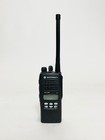 Motorola Ht1250 136-174 Mhz Vhf Two Way Radio  Charger  Clip  Lapel Mic