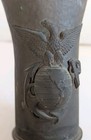 Span Am Us Marine Corps Early Ega On Trench Art Shell Dated 6-98