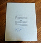 Mac Wiseman Autographed Song And Picture Album  the Voice With A Heart  Book