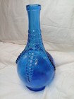 Vintage Wheaton Ball And Claw Bitters Worlds Best Remedy Bottle 9  Blue 