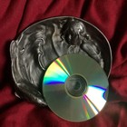 Xl Antique Silver Art Nouveau Nude Lady Girl Sea Wave Lake Jewelry Card Tray Big