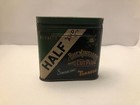 Vintage Original Half And Half Buckingham Smoking Tobacco Tin Can  Advertising