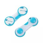 1 Pcs Cabinet Locks Kid Child Baby Safety Door Lock Solid Color Cupboard Fridge
