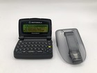 Vintage Motorola Talkabout 2way Text Pager Arch Model With Belt Clip Works Good