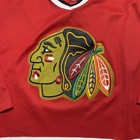 Vintage 90s Chicago Blackhawks Nhl Ccm Knit Hockey Jersey Adult Size Medium